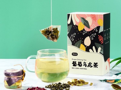 恋茶有方葡萄乌龙茶调味茶包 现货批发日式葡萄乌龙茶图2