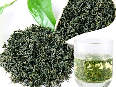 2022春茶新茶绿茶散装茶叶批发袋装高山云雾炒青绿茶香茶日照绿茶图2