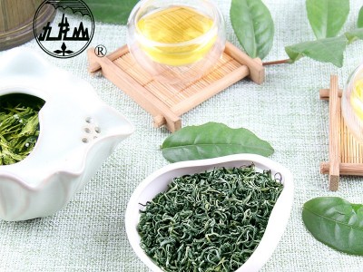 2022春茶新茶绿茶散装茶叶批发袋装高山云雾炒青绿茶香茶日照绿茶图3