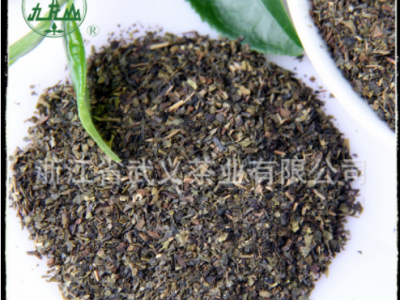 现货出口非洲绿茶末片散装茶叶绿茶厂家出口眉茶9380袋泡茶原料图2
