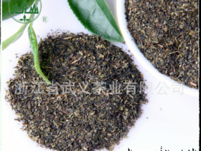 现货出口非洲绿茶末片散装茶叶绿茶厂家出口眉茶9380袋泡茶原料图4