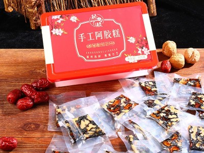 东阿原产阿胶块 即食阿胶糕 红枣枸杞阿胶固元糕阿胶糕图3