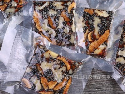 山东东阿厂家手工即食阿胶糕阿胶块 零售批发阿胶固元糕 阿胶批发图3
