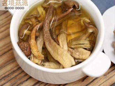 云南野生菌鹿茸菌鹿茸菇脆脆菇煲汤食材酒店餐饮火锅供应蘑菇图4