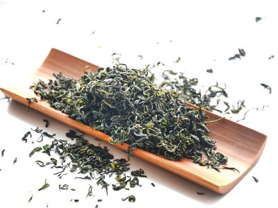 批发山东日照绿茶价格低 炒茶可加工 日照巨峰卜落新芽绿茶图5