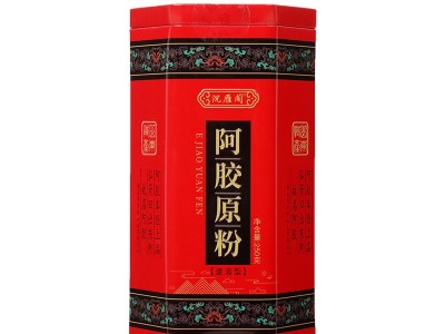 山东东阿铁盒沉雁阁阿胶粉250克/盒ejiao粉线上会销快手抖音代发图5