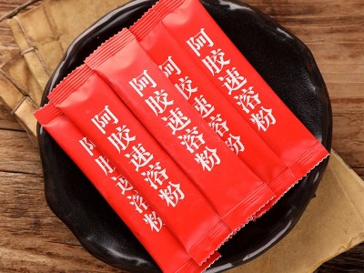 山东东阿铁盒沉雁阁阿胶粉250克/盒ejiao粉线上会销快手抖音代发图2