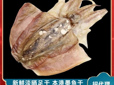 本港淡晒大号墨鱼干新货淡晒北海特产目鱼干乌贼干500g干墨鱼批发图2