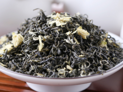 茉莉花茶散装2022年新茶飘雪茶叶四川蒙顶山绿茶厂家直销散装批发图3