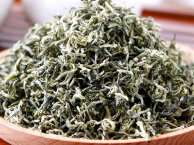 2022新茶绿茶批发明前新绿茶蒙顶甘露3号四茶高山独芽茶厂家散装图3