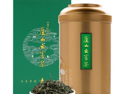 江西庐山云雾茶绿茶2022新茶散装125g铝盒罐装带礼盒装家用 送礼图2