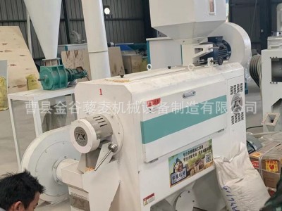 整粒玉米干法去皮机 苞米去皮设备 玉米脱皮机组图4