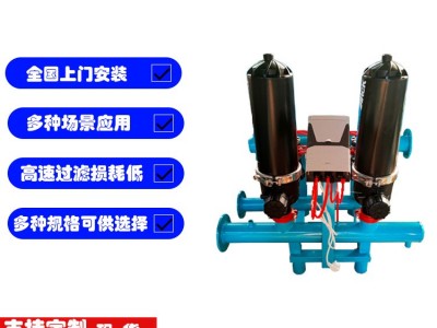 全自动水肥一体化过滤器砂石过滤器反冲洗砂石离心过滤器农业灌溉图4