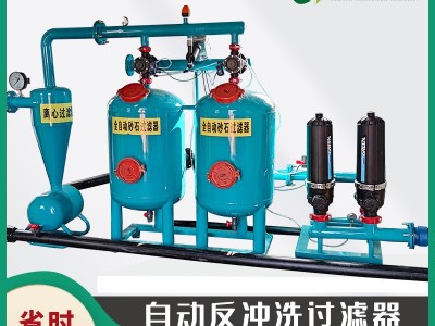 厂家供应全自动反冲过滤器 农业灌溉用砂石过滤器 离心叠片过滤器图5