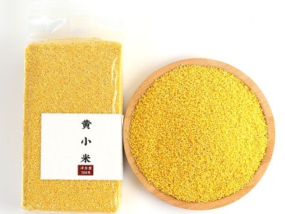 黄小米500g批发散装山西新米农家香糯小米五谷杂粮粥粗粮鹤 来香图2