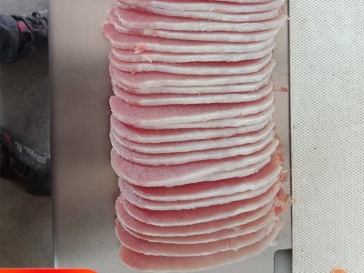 商用叉烧肉切片机 熟肉切片机 全自动香肠腊肉梅菜扣肉切片机图3