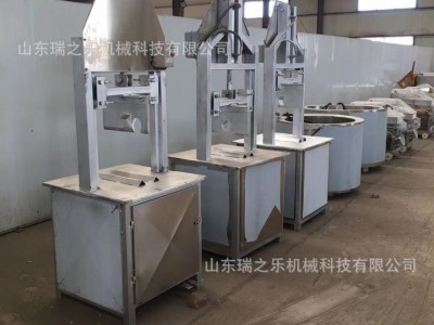猪头劈半机 猪蹄劈半机 立式猪爪子劈半机 猪脚羊脚劈半设备图2