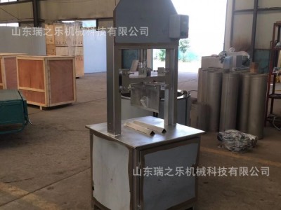 商用牛脚劈半机 猪蹄快速劈半机 连续式猪蹄劈半设备 厂家售后图4