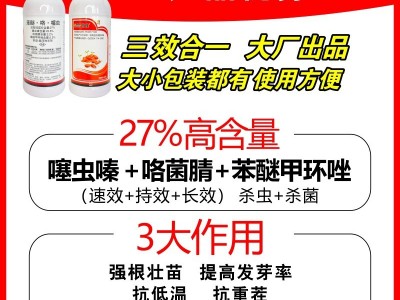 小麦拌种剂种衣剂专用防虫防病蚜虫散黑穗病27%苯咯噻包衣剂1000g图3