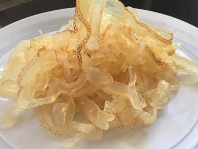 批发珊瑚花海蜇丝500克非即食花点珊瑚海蜇天然爽脆凉拌菜海蜇丝图3
