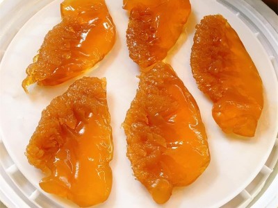 海蜇头批发小叶片红海蜇凉拌菜20斤桶装非即食爽脆盐腌海蜇头海鲜图2