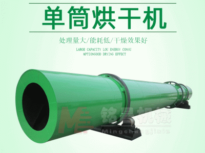 煤泥滚筒烘干机 脱水污泥单筒烘干机褐煤粉煤灰干燥机图2