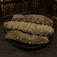 大黄玉参 20头淡干黄肉参 刺王海味干货 厚肉发头大 海参批发500g