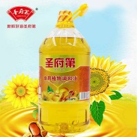 包邮山东圣府第 5升花生玉米芝麻大豆食用油一件代发5L调和油