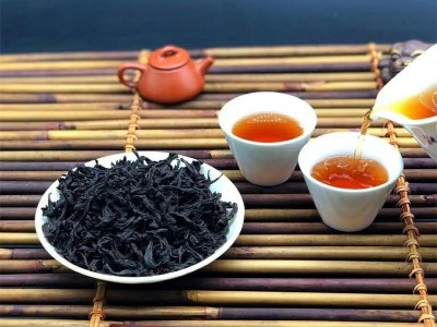 茶礼正山小种金骏眉肉桂等多款小罐装木质刻印礼盒装武夷山红茶图2