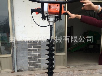 悬挂式挖坑机 4.3马力挖坑机 小型挖树机图2
