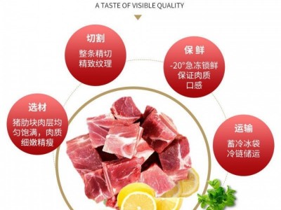 排骨新鲜免切多肉块散养猪粒肋排条大排前排块黑猪排整箱批发代发图2