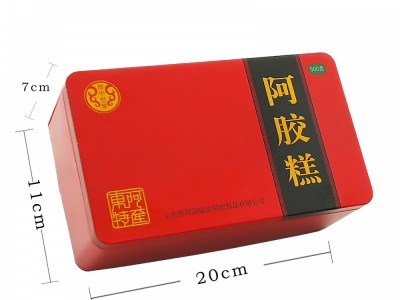 厂家生产500g阿胶糕批发 山东东阿县阿胶膏铁盒装定 制 非固元糕图5