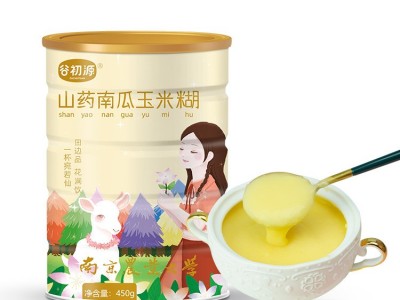 谷初源山药南瓜玉米糊即食冲饮无添加蔗糖山药粉饱腹代餐粉奶昔图5