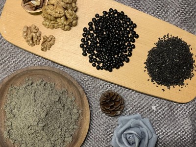 [SC认证]厂家批发 黑芝麻核桃黑豆粉10kg商用装 抖快专供少量可定图3