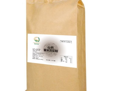 [SC认证]厂家批发山药薏米芡实粉10kg商用装 抖商快商热门代餐粉图5