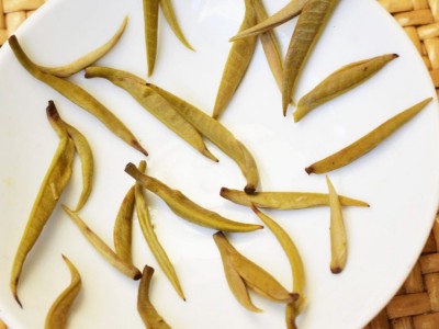 景谷大白毫芽头单芽尖毛尖毛峰秧塔大白茶春茶白曲茶碧螺春2022年图4