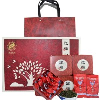 瑞福仙安溪铁观音茶清香型 高档礼盒装乌龙茶 红色礼盒500g伴手礼