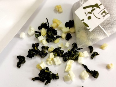 白桃乌龙茶袋泡茶 40克 无纺布茶包 白桃味苹果乌龙水果茶图2