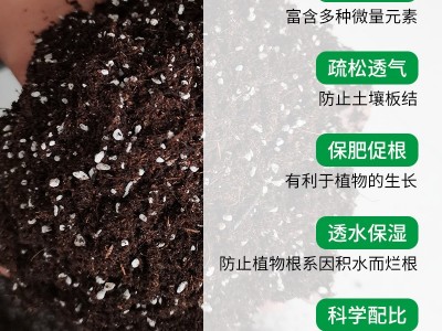 种花土种菜通用营养土多肉花卉盆栽植物月季育苗土壤栽培基质批发图4