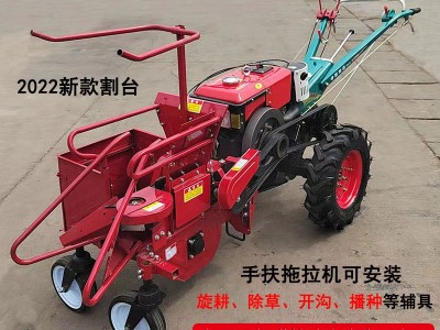 新款单行玉米收获机 柴油电启动苞米单垄农用家用小型玉米收割机图5