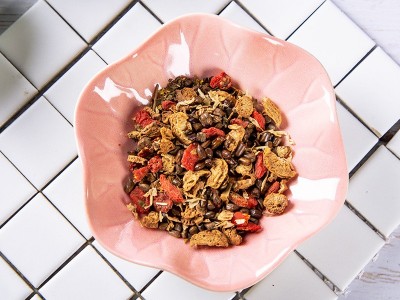 牛蒡根菊花枸杞决明子茶金银花桂花花茶组合养生茶熬夜茶凉茶 正品图3