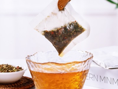 厂家菊花决明子茶5克*30包牛皮纸组合花茶批发袋装冲泡花果茶图2