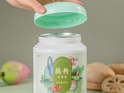 杭州特产西湖藕粉羹早餐素食代餐食品水果坚果藕粉羹500g一件代发图2