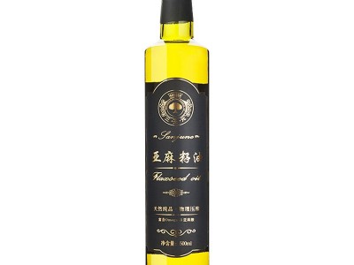 源头厂家批发一级压榨亚麻籽油食用胡麻油宝宝辅食亚麻油现货批发图5