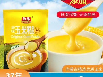 原味玉米糊400克/袋 内含10小袋即食冲饮代餐无添加蔗糖早餐粗粮图5
