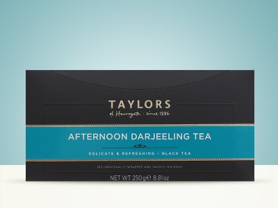 英国进口Taylors 皇家泰勒 大吉岭下午红茶 餐饮特惠装100茶包图5