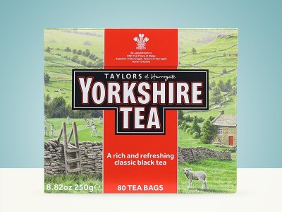 英国进口Taylors Yorkshire tea 约克夏红茶 皇家泰勒原味红茶包图4