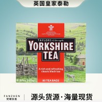 英国进口Taylors Yorkshire tea 约克夏红茶 皇家泰勒原味红茶包