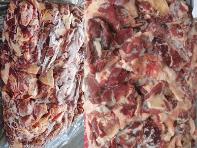 乌拉圭牛碎肉烧烤穿串绞肉馅炖煮炒菜进口牛碎肉80比例牛碎肉图2