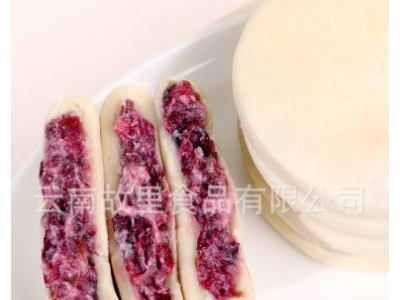 速冻鲜花饼玫瑰烤鲜花糕点云南小吃零食 酥皮糕点冷冻鲜花饼食品图5